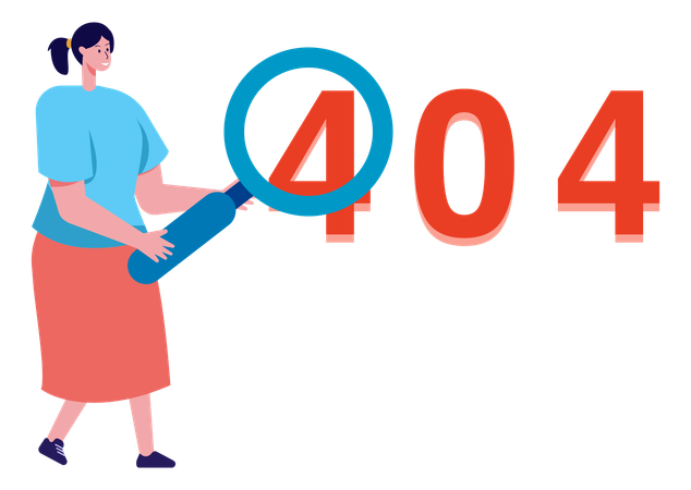 Search Result Not Found  Illustration