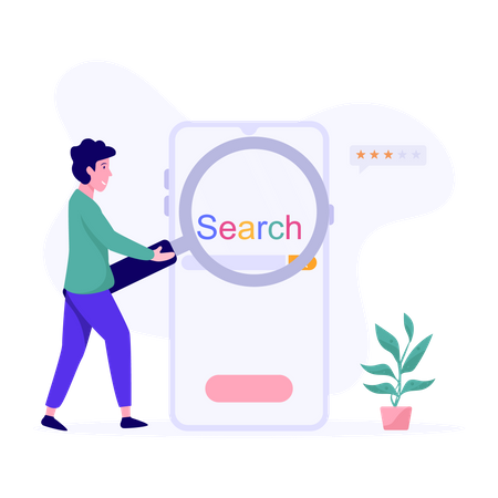 Search The Web  Illustration