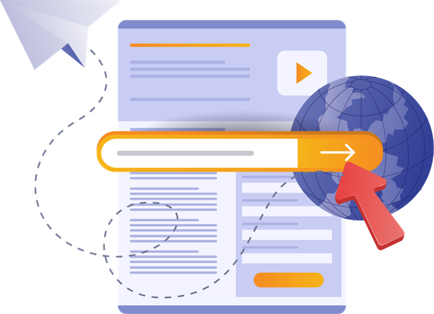 Searching for information in article accounts  Illustration