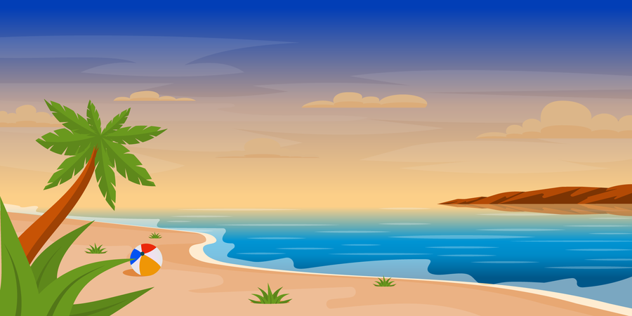 Seaside Illustration