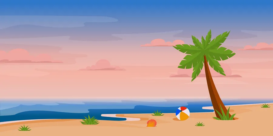 Seaside  Illustration