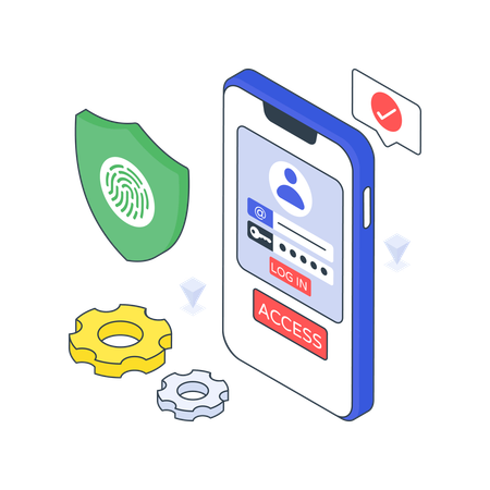 Secure Access  Illustration