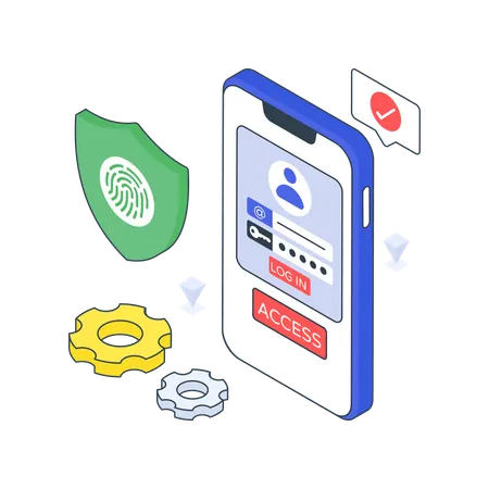 Secure Access  Illustration