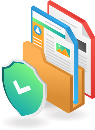 Secure archive  イラスト