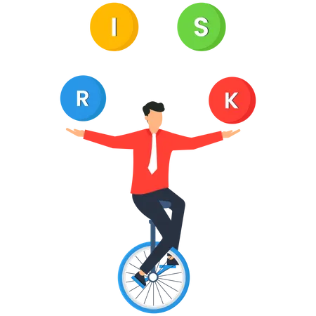 Secure earning and loss  Illustration