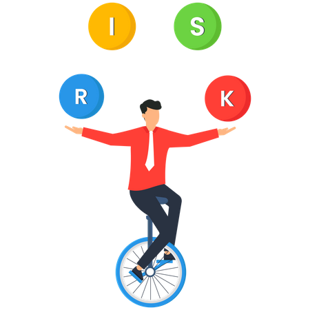 Secure earning and loss  Illustration