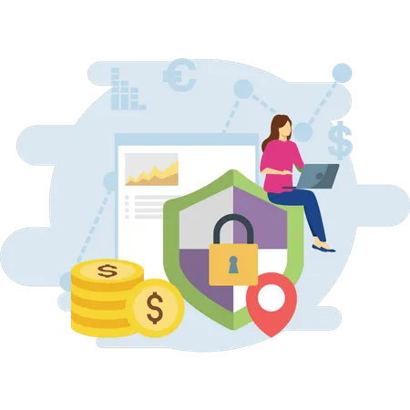 Secure financing  Illustration