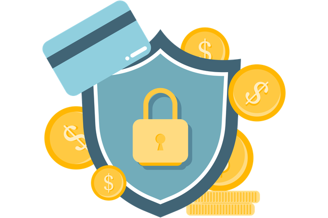 Secure payment  Illustration