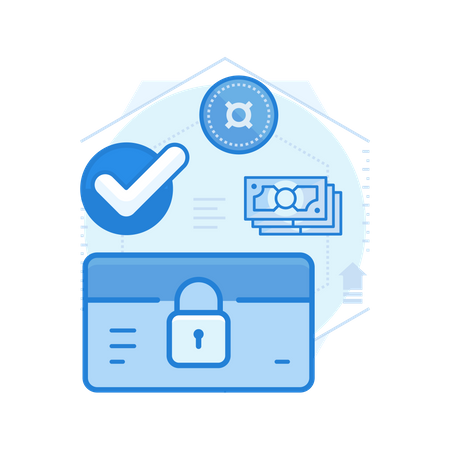 Secure Payment  Illustration