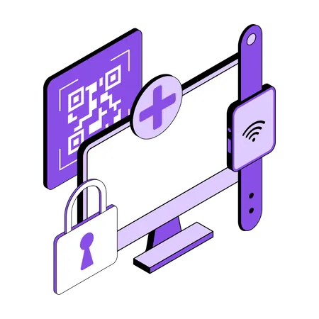 Secure payment  Illustration