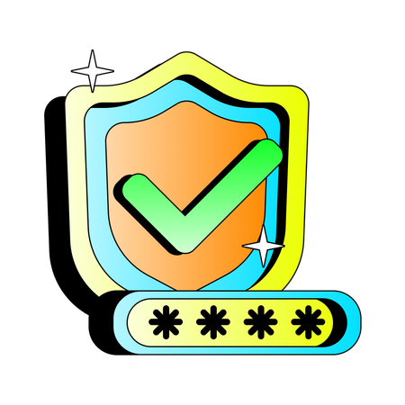 Secure Shild Verified  Illustration