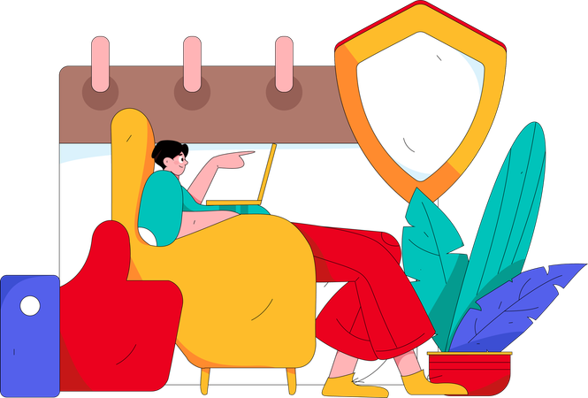 Secure Storage  Illustration