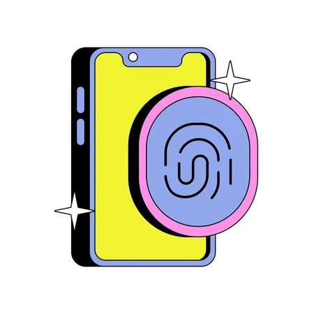 Secure Touch ID  Illustration
