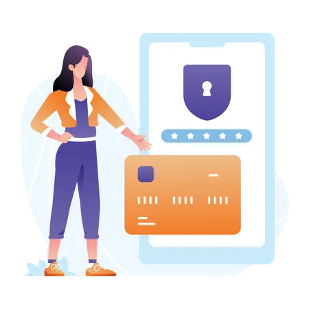 Secure transaction  Illustration