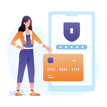 Secure transaction  Illustration