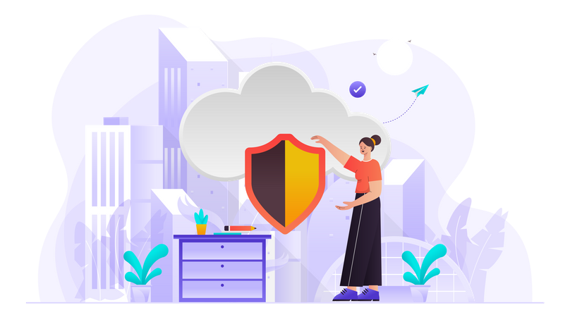 Sécurité du cloud  Illustration