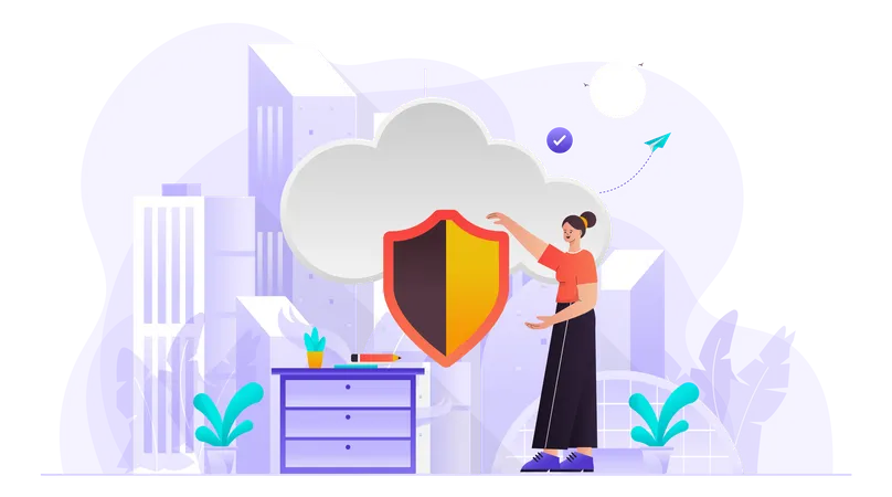 Sécurité du cloud  Illustration