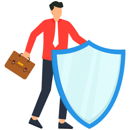 Sécurité des entreprises  Illustration
