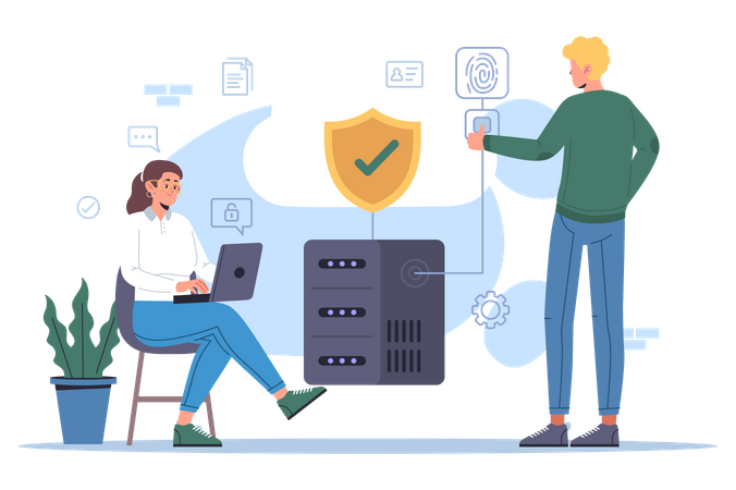 Sécurité du cloud  Illustration