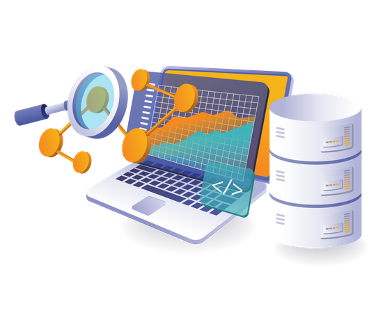 Security analysis database  Illustration