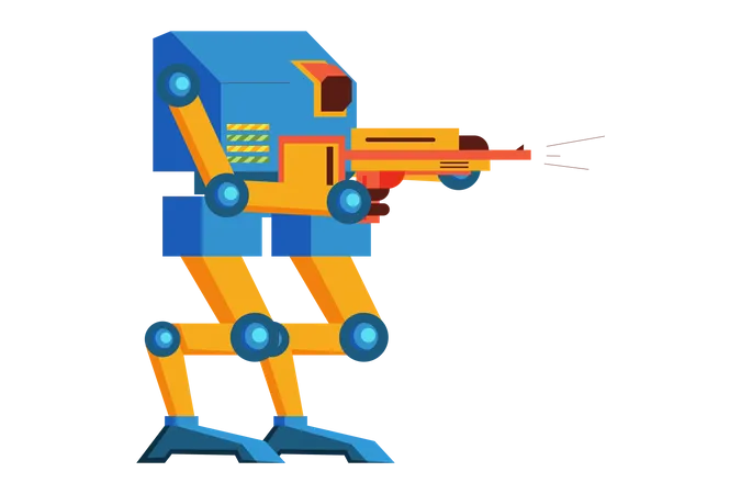 Security Bot Illustration