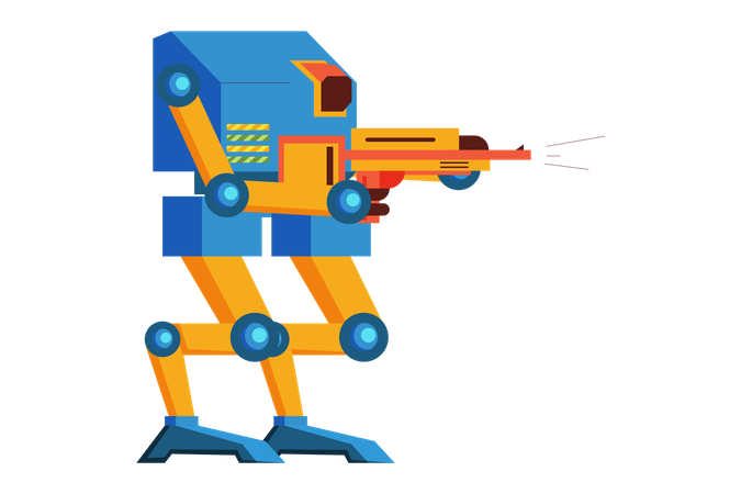 Security Bot  Illustration