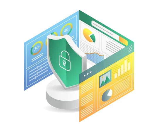 Security data analysis  Illustration