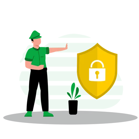 Security  Illustration