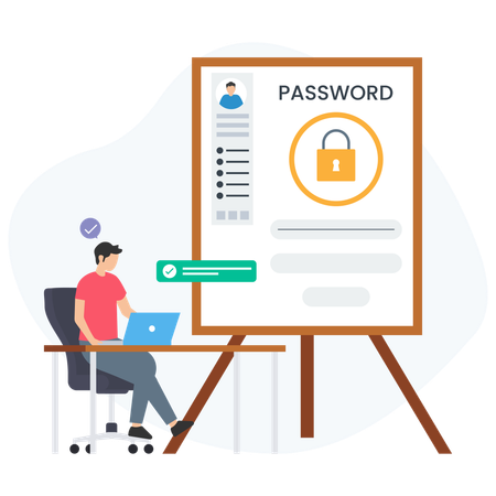 Security Presentation  Illustration