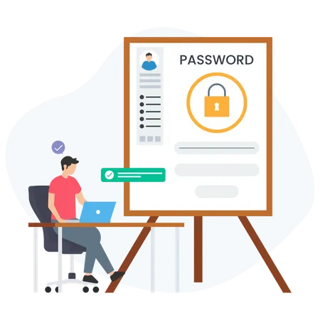 Security Presentation  Illustration