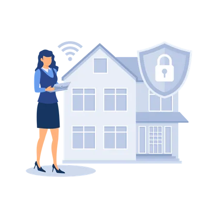 Security systems Illustration