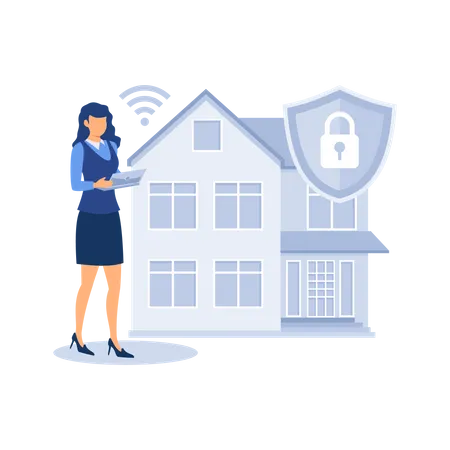 Security systems  Illustration