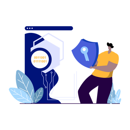 Security Token  Illustration