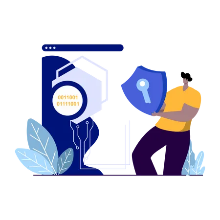 Security Token  Illustration