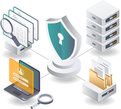 Security vulnerability  Illustration