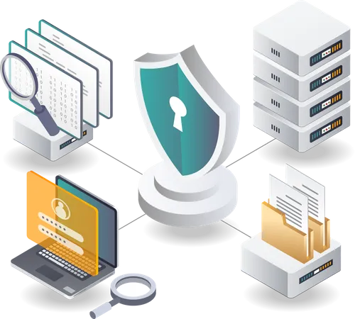 Security vulnerability  Illustration