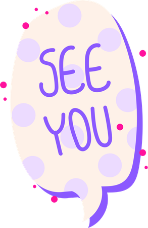 See You Later Bubble  イラスト