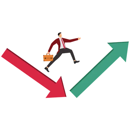 Seeing opportunities in times of crisis  Illustration