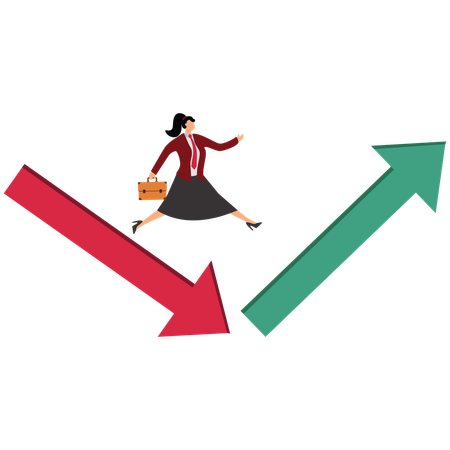 Seeing opportunities in times of crisis  Illustration
