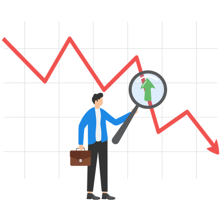 Seeking asset for growth potential once economy recover  Illustration