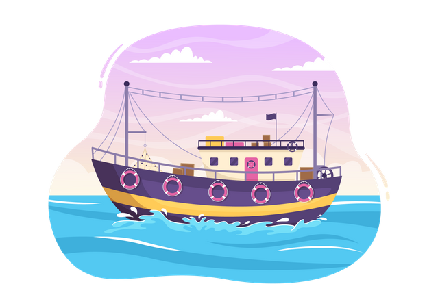 Segelboot  Illustration