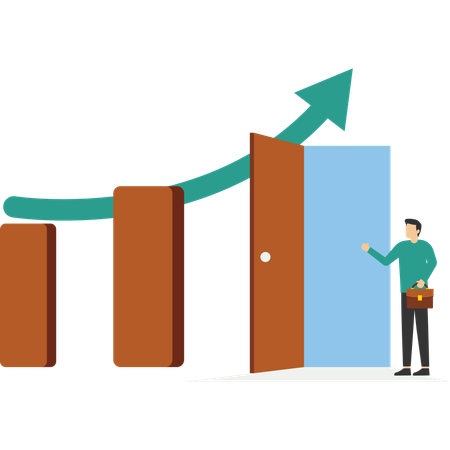 Segredo de sucesso empresarial  Ilustração