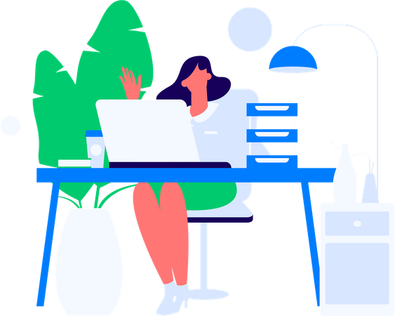 Segurança de dados empresariais  Ilustração