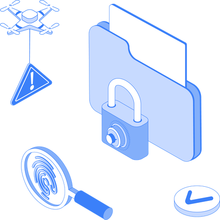 Seguridad de datos  Ilustración