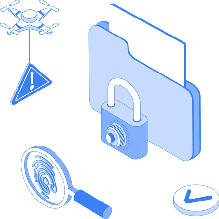 Seguridad de datos  Ilustración