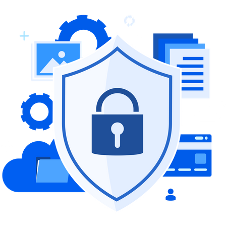 Seguridad de datos  Ilustración