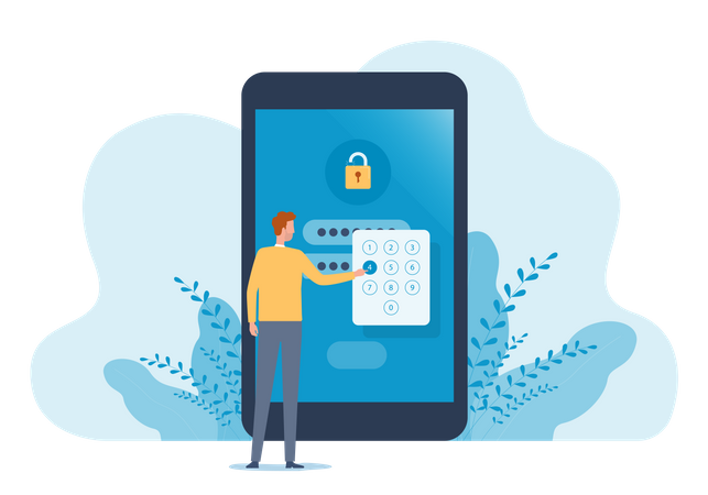 Seguridad del dispositivo  Ilustración