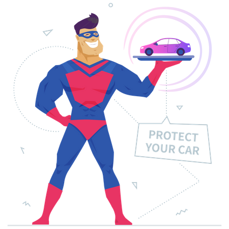 Seguro de transporte  Ilustração