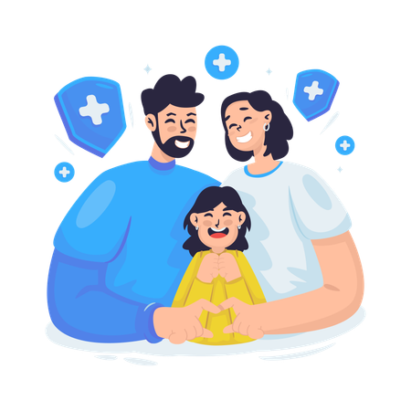 Seguro de vida júnior  Ilustração