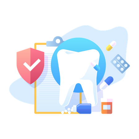 Seguro dental  Illustration